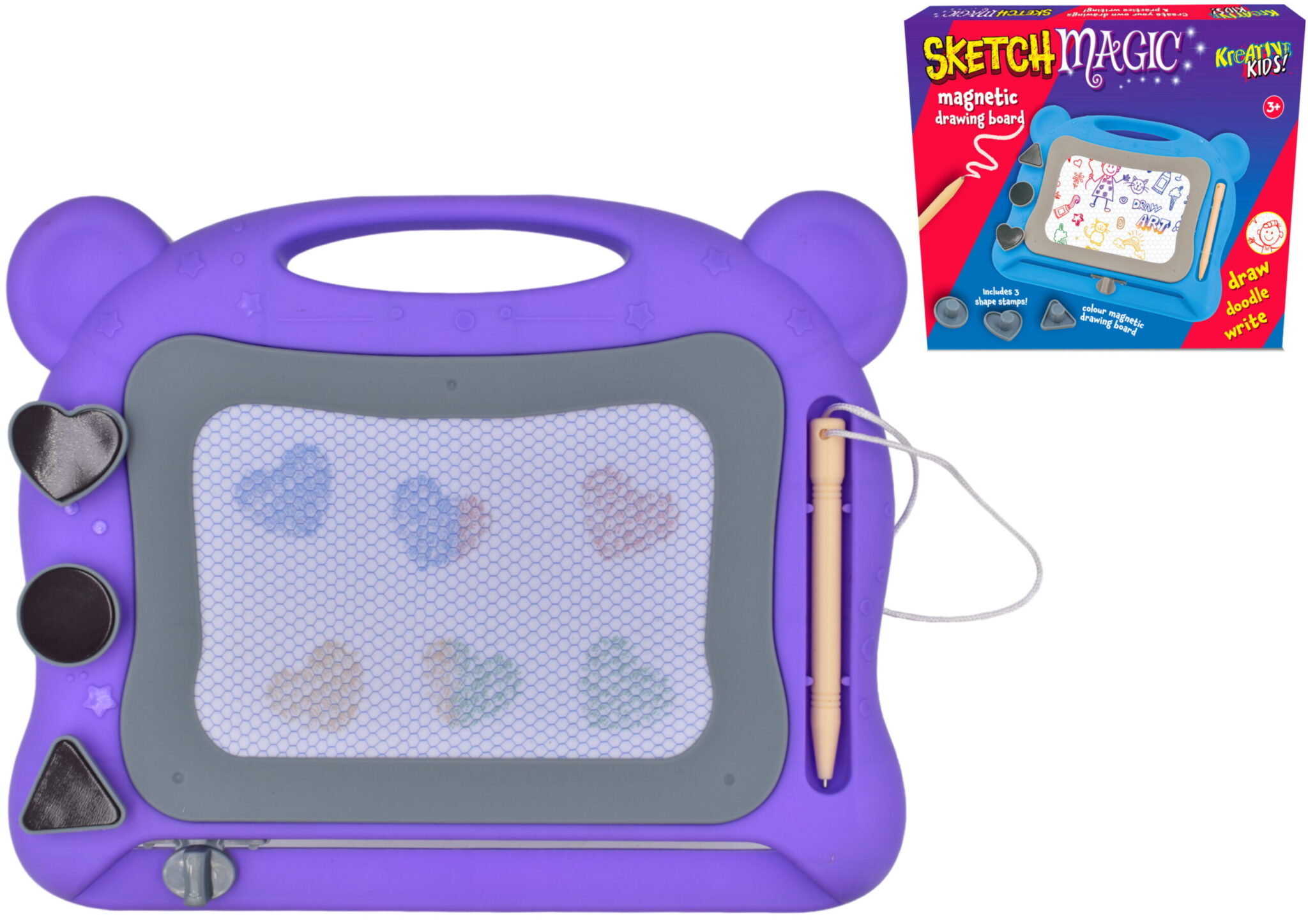 KREATIVE KIDS COLORFUL MAGNETIC SKETCHING PAD
