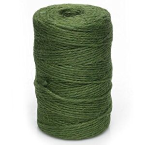 Large 60m Green Jute Garden Twine