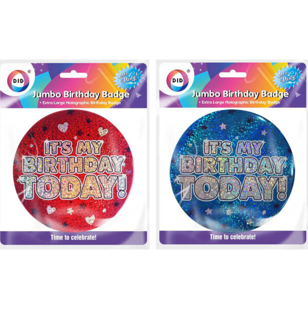 Large Birthday Celebration Badge