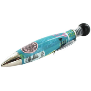 Large Black Ink Stamp Pen Design