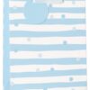 Large Gift Bag - Pastel Blue Dots, Dimensions: 260mm x 321mm x 125mm