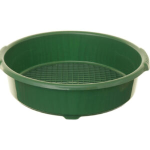 LARGE GREEN GARDEN SIEVE BY WHITEFURZE