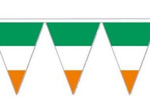 Large Irish Flag Bunting