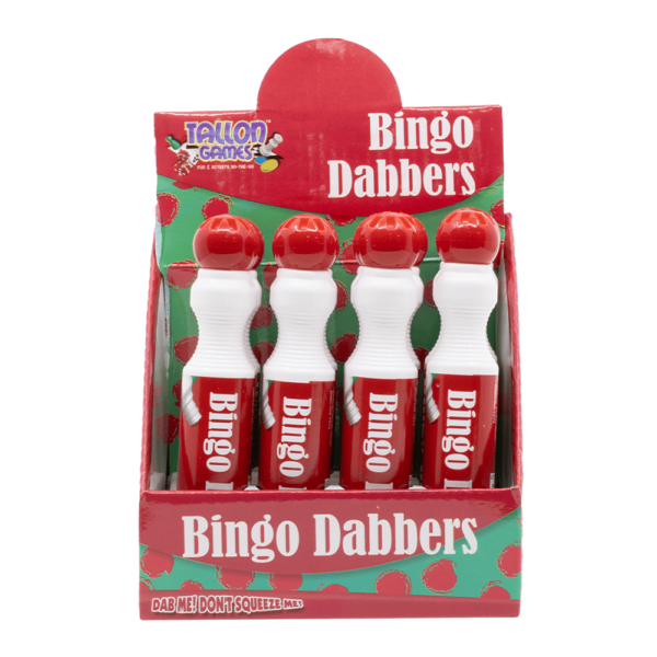 Large Red Bingo Markers CDU