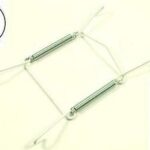 Large Wall Hanger Holder Stand with Wire Spring Plate, Size No. 3 (9.5 - 14 inches) - 1 Piece