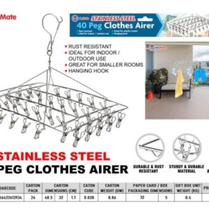 LaundryMate 40 Peg Steel Airer