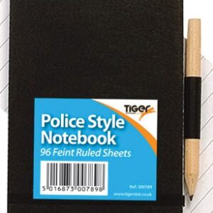 Law Enforcement Style Notepad with Pencil