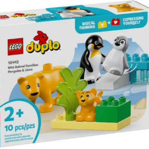 LEGO DUPLO Town 10442 - Penguin & Lion Wild Animal Families