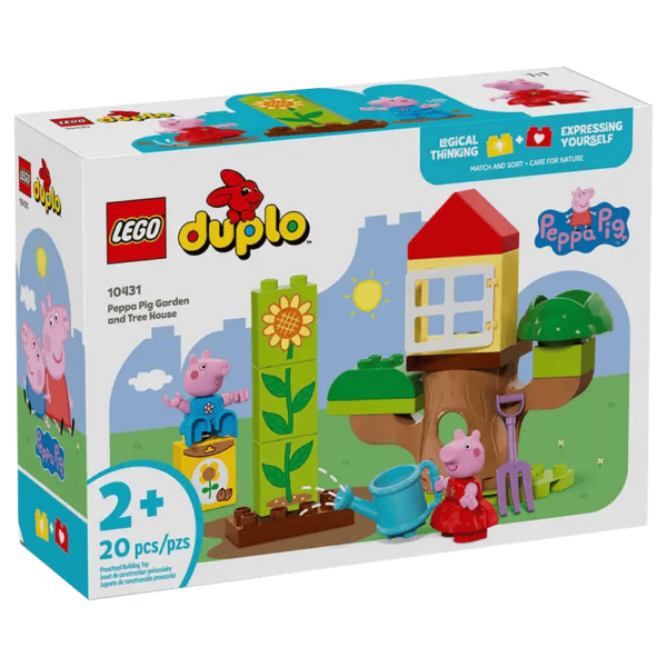 LEGO Peppa Pig Garden and Tree House Set 10431