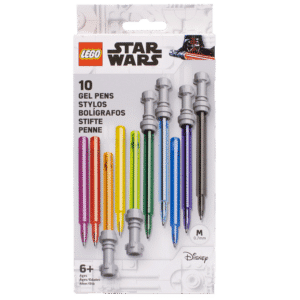 LEGO Star Wars Gel Pens 10-Pack with Lightsaber Design