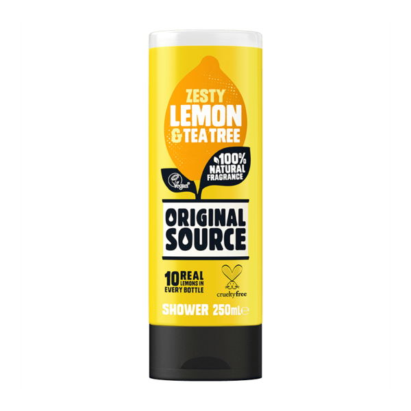 Lemon & Tea Tree Shower Gel by Original Source, 250ml