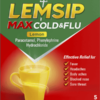 Lemsip Max Cold & Flu Lemon Flavored Sachets Pack of 5