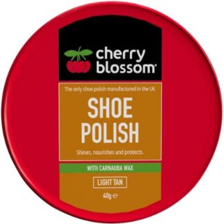 Light Tan Cherry Blossom Shoe Polish 40g