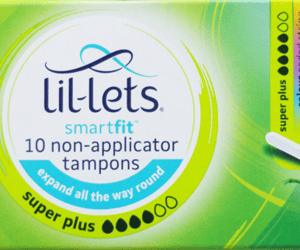 Lil-Lets Super Plus Pack of 10