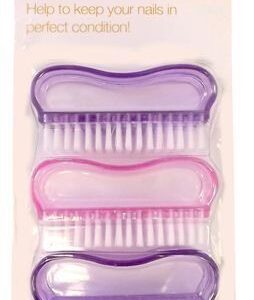 Lisseau Set of 3 Plastic Nail Brushes