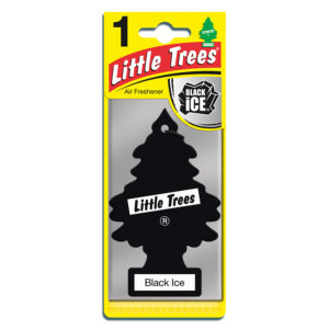 LITTLE TREES BLACK ICE CAR AIR FRESHENER