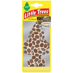 LITTLE TREES CAFE SCENT CAR AIR FRESHENER