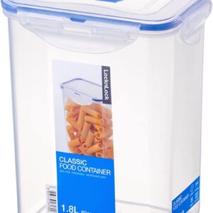 LOCK & LOCK 1.8L Rectangular Food Storage Container, Model HPL813