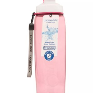 LOCK & LOCK TRITAN HANDY WATER BOTTLE 700ML - PINK