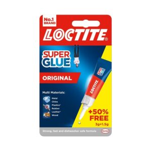 LOCTITE SUPER GLUE 3G TUBE WITH 50% EXTRA FREE