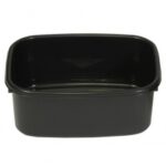 LUCY BLACK SMALL RECTANGULAR BOWL
