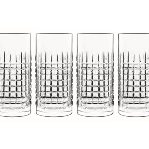 LUIGI BORMIOLI MIXOLOGY HIGHBALL GLASSES 480ML SET OF 4