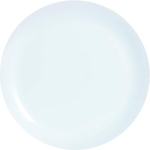 LUMINARC DIWALI WHITE 27CM DESSERT/SIDE PLATES, PACK OF 6