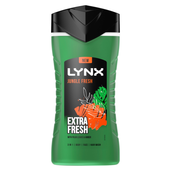 Lynx Body Wash Jungle Fresh is a refreshing personal care product designed for invigorating daily use. This specific package includes 225ml bottles and comes as a case of 6....