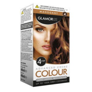 Mahogany Hair Dye Colour No. 4 from Glamorize offers a luxurious and rich hue that perfectly blends deep brown with subtle red undertones. This sophisticated shade evokes a...