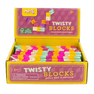 MAJIGG Twisty Blocks, 100% FSC™ Certified CDU