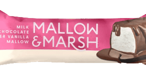 Mallow & Marsh Vanilla Marshmallow Bar 35g Covered in Milk Chocolate