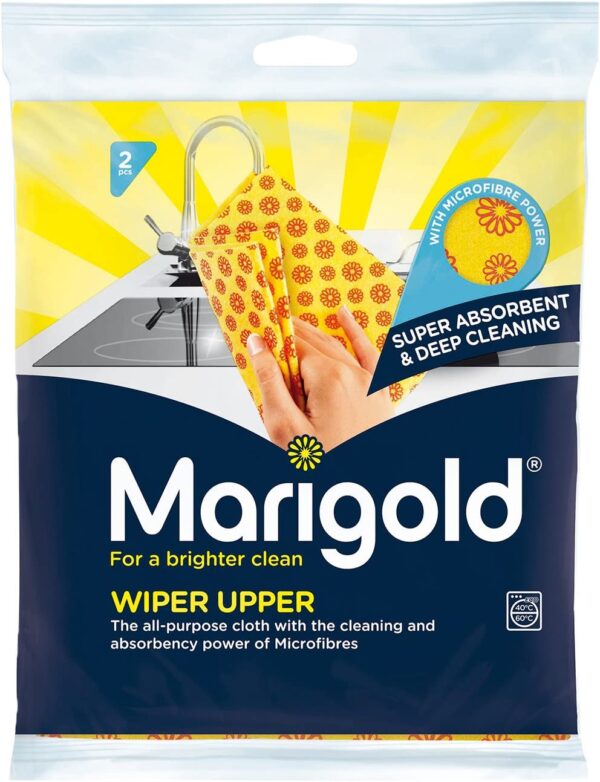 MARIGOLD MULTI-PURPOSE CLEANING CLOTH 2-PACK