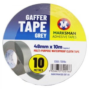 MARKSMAN GREY GAFFER/DUCT TAPE 48MM X 10M