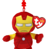 Marvel Iron Man TY Beanie Babies Clip