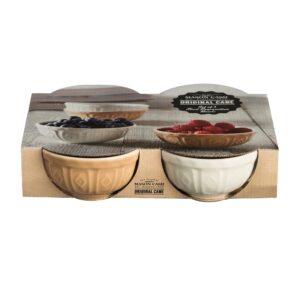 Mason Cash Cane 175ml Food Preparation Bowls, Pack of 4