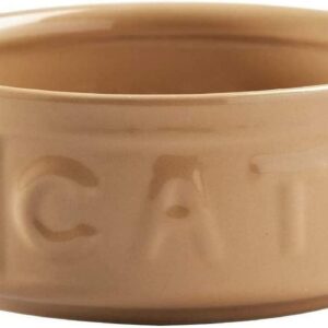 Mason Cash Cane Cat Lettered Pet Bowl 13cm / 400ml