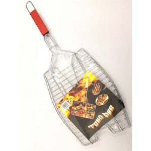 MASTERCOOK Double Fish Grill with Handle for BBQ