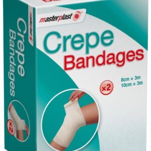 MASTERPLAST 2-Pack Crepe Bandages