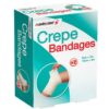 MasterPlast Crepe Bandages are typically used for supporting and securing injuries, such as sprains and strains. The 2 Pack indicates that the purchase includes two bandages....