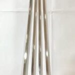 MATERCOOK Kebab Stick Skewers with 8mm x 52cm Size and Sheesham Wood Handle
