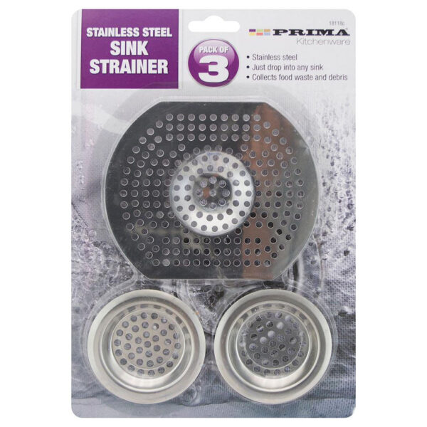 **Material**: Made from durable stainless steel, these strainers are resistant to rust and corrosion, ensuring long-lasting use