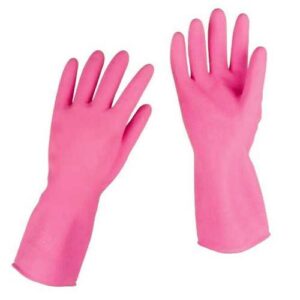 **Material**: Made from rubber, which provides durability and a good grip when handling wet or slippery items