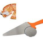 **Material**: Made from stainless steel, the blade is durable, rust-resistant, and designed to maintain a sharp edge for cutting through pizza crusts of varying thicknesses