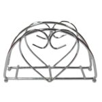 **Material**: Made of steel, which suggests durability and a sleek, modern look