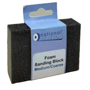 Medium Coarse Foam Sanding Block by National Abrasives