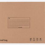 Medium Eco Kraft Mailing Bags - 240mm x 320mm x 60mm