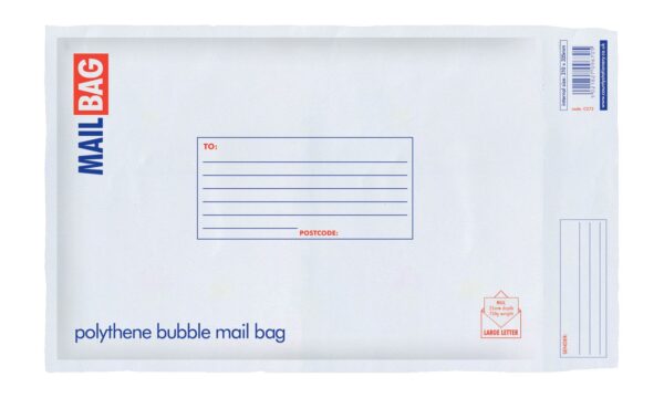 Medium Polythene Bubble Mailers - 210 x 335mm