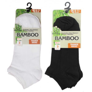 Men's Bamboo Ankle Socks (Pack of 3)