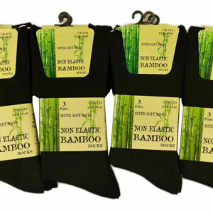 Men's Bamboo Socks with Non-Elastic Tops