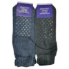 Men's Merino Wool Grip Thermal Slipper Socks (1 Pair)